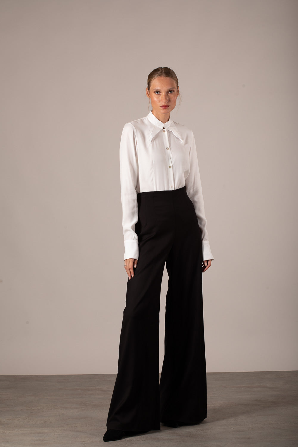 Black High Waist Pants