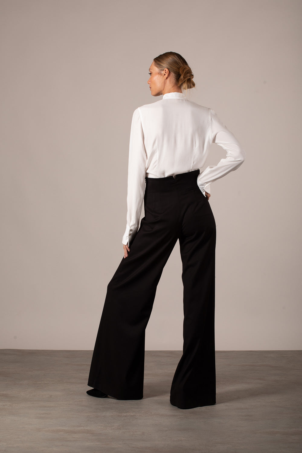 Black High Waist Pants
