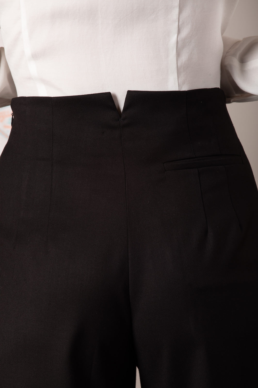 Black High Waist Pants